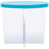 SAFAVIEH Couture Collection Edwards Turquoise Acrylic Accent Table(Turquoise)