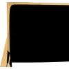 SAFAVIEH Couture Collection Kian Gold and Black Velvet Directors Chair(Black / Gold)