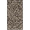 SAFAVIEH Florida Shag Collection Area Rug – 8’6″ x 12′, Smoke & Beige, Damask Design, Non-Shedding & Easy Care, 1.2-inch Thick Ideal for High Traffic Areas in Living Room, Bedroom (SG460-7913)(Smoke/Beige)