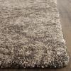 SAFAVIEH Florida Shag Collection Area Rug – 8’6″ x 12′, Smoke & Beige, Damask Design, Non-Shedding & Easy Care, 1.2-inch Thick Ideal for High Traffic Areas in Living Room, Bedroom (SG460-7913)(Smoke/Beige)