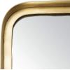 SAFAVIEH Home Alta Brushed Brass 32-inch High Decorative Accent Mirror