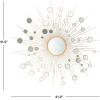 SAFAVIEH Home Ariah Gold Sunburst 41-inch Decorative Accent Mirror