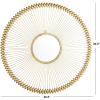 SAFAVIEH Home Collection Abbey Gold Foil Mirror