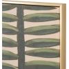 SAFAVIEH Home Collection Beanstalk 18 x 24 Framed Linen Canvas Wall Art Decor, Ideal for Living Room, Bedroom, Foyer, Entryway