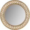 SAFAVIEH Home Collection Braided Chain Mirror, Gold(Gold)
