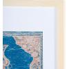 SAFAVIEH Home Collection Chartrelle Blue/Pink 14 x 29-inch Boho Chic Wood Framed Textile Wall Art for Bedroom, Living Room, Foyer, Dining Area, Entryway