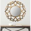 SAFAVIEH Home Collection Inca Sunburst Mirror(Gold)