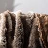 SAFAVIEH “Home Collection Luxe Sheen Throw, Coco