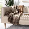 SAFAVIEH “Home Collection Luxe Sheen Throw, Coco
