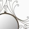 SAFAVIEH Home Collection Maltese Mirror, Antiqued Black