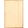 SAFAVIEH Home Collection Modern Geometry Modern Contemporary Natural/Ivory 16 x 24-inch Wall Art Decor Set of 2