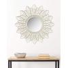 SAFAVIEH Home Collection Sun King Mirror, White, Antique(Pewter)