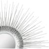 SAFAVIEH Home Collection Sunburst Triptych Mirror(Silver)