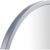 SAFAVIEH Home Eason Silver Round 30-inch Decorative Accent Mirror(Silver)