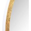 SAFAVIEH Home Loni Foil 22.5-inch Decorative Accent Mirror, Gold/Black(Gold / White)