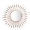 SAFAVIEH Home Marlene Rose Gold Sunburst 28-inch Decorative Accent Mirror