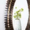 SAFAVIEH Home Storm Brass Antique 30-inch Decorative Accent Mirror