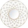 SAFAVIEH Home Trinda Champagne 32-inch Decorative Accent Mirror