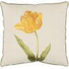 SAFAVIEH Pillow Collection Solitude Pillow, Set of 2, 18″, White/Gold(White/Gold)