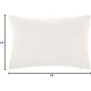 SAFAVIEH Puppy Love Throw Pillow, Cream/Red
