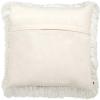 SAFAVIEH Soleil Indoor/Outdoor Shag Throw Pillow, 22″x22″, Champagne(Pearl)