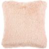Safavieh Cali Shag Throw Pillow, Silver(Blush)