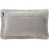 Safavieh Cali Shag Throw Pillow, Silver(Silver)