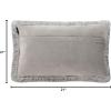 Safavieh Cali Shag Throw Pillow, Silver(Silver)