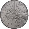 Safavieh Clary Glam 18-inch Mustard Yellow Velvet Round Floor Pillow(Grey)