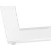 Safavieh Couture Home Hermina Glam Silver Acrylic Glass Top Coffee Table