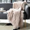 Safavieh Faux Sheepskin Throw Collection, Standard