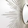 Safavieh Home Collection Alves 30-inch Champagne Sunburst Round Mirror