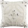 Safavieh Home Collection Daphne White 20 x 20-inch Decorative Accent Pillow