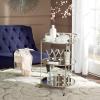 Safavieh Home Collection Dulcinea Silver Bar Cart(Silver / Mirror)