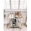Safavieh Home Collection Felicity Gold Bar Cart