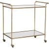 Safavieh Home Collection Felicity Gold Bar Cart