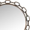 Safavieh Home Collection Foil Perugia Etruscan Antique Mirror, Copper