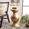 Safavieh Home Collection Janus Gold Hammered End Table