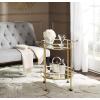 Safavieh Home Collection Lavinia Silver Bar Cart(Gold / Mirror)