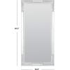 Safavieh Home Collection Lerson 30 x 60-inch Golden Olive Rectangular Decorative Mirror(Silver)