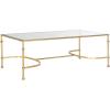 Safavieh Home Collection Lucille Coffee Table, Gold