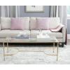Safavieh Home Collection Lucille Coffee Table, Gold