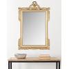 Safavieh Home Collection Pedimint Mirror, Gold(Gold)