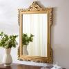 Safavieh Home Collection Pedimint Mirror, Gold(Gold)