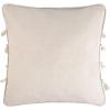 Safavieh Home Mela Purple and Beige Boho Tassel 18-inch Decorative Pillow