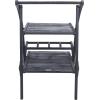 Safavieh Outdoor Living Collection Lodi Tea Cart(Black)