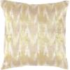 Safavieh Pillow Collection Throw Pillows, 20 by 20-Inch, Boho Chic Neon Citrus, Set of 2(Metallic Earth)