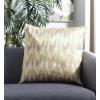Safavieh Pillow Collection Throw Pillows, 20 by 20-Inch, Boho Chic Neon Citrus, Set of 2(Metallic Earth)