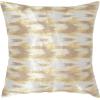 Safavieh Pillow Collection Throw Pillows, 20 by 20-Inch, Boho Chic Neon Citrus, Set of 2(Metallic Silver)