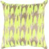 Safavieh Pillow Collection Throw Pillows, 20 by 20-Inch, Boho Chic Neon Citrus, Set of 2(Neon / Citrus)